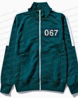 067 Ji-Yeong Squid Game Green Track Jacket