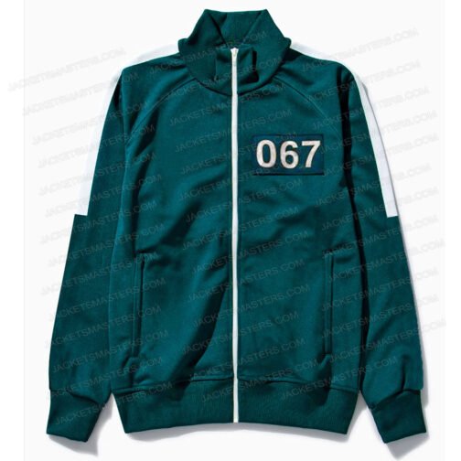 067 Ji-Yeong Squid Game Green Track Jacket