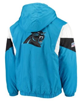 Carolina Panthers 100 Thursday Night Lights Pullover Jacket