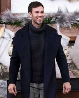 Dominick Whelton 12 Dates of Christmas Wool Trench Coat