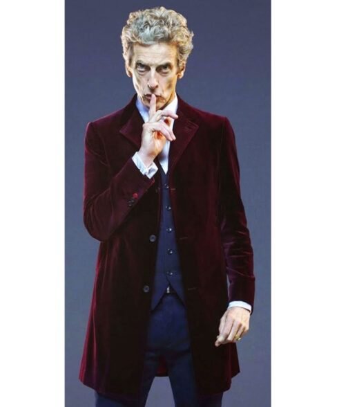 Peter Capaldi Twelfth Doctor Red Coat - Image 2
