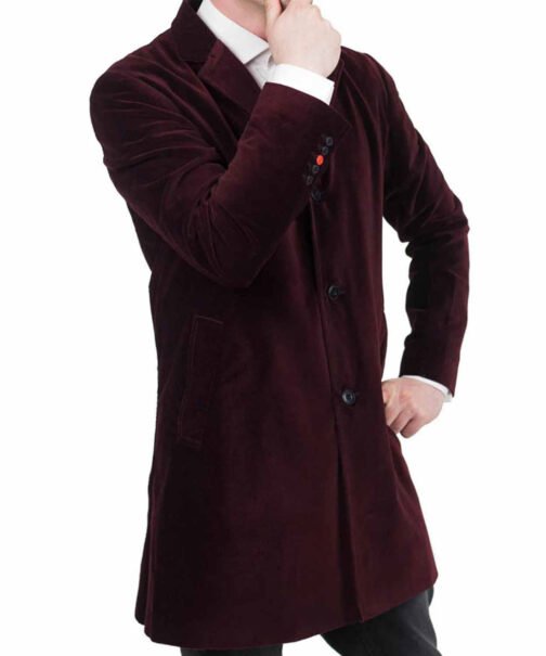 Peter Capaldi Twelfth Doctor Red Coat - Image 7