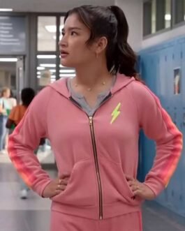 Frankie Mcnellis 13 The Musical Fleece Pink Hoodie