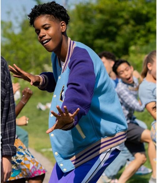 13 The Musical JD Mccrary Wool Varsity Jacket - Image 3