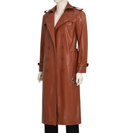 Doctor Who Fifteenth Doctor Leather Coat - Image 5