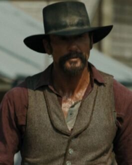 1883 Tim Mcgraw Grey Vest