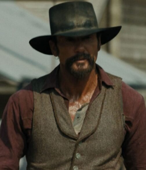 1883 Tim Mcgraw Grey Vest - Image 2