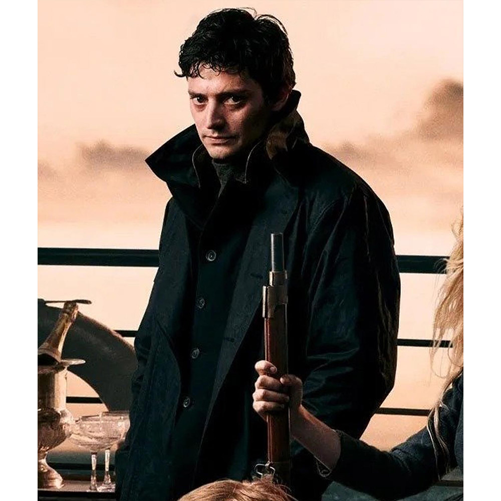 Aneurin Barnard 1899 Black Coat - Image 3