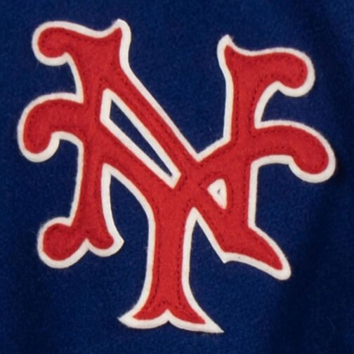 NY Giants 1932 Varsity Blue Jacket - Image 5