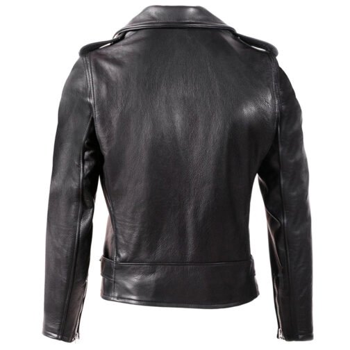 1950s Motorcycle Leather Jacket - Image 2
