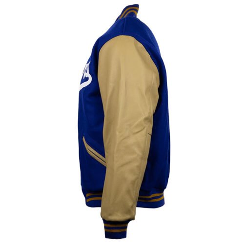 1951 Brooklyn Dodgers Varsity Royal Blue Jacket - Image 3