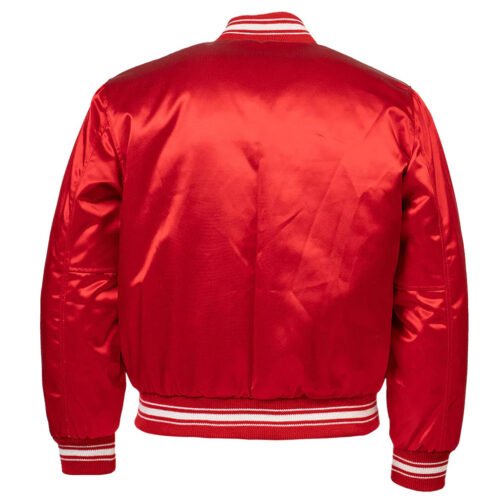1971 Chicago White Sox Satin Red Jacket - Image 2