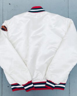 1980’s New Jersey Devils White Bomber Jacket