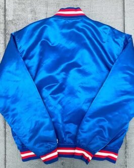 1980’s NY Rangers Royal Bomber Jacket
