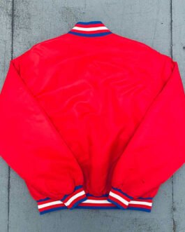 1980’s Philadelphia 76ers Red Bomber Jacket