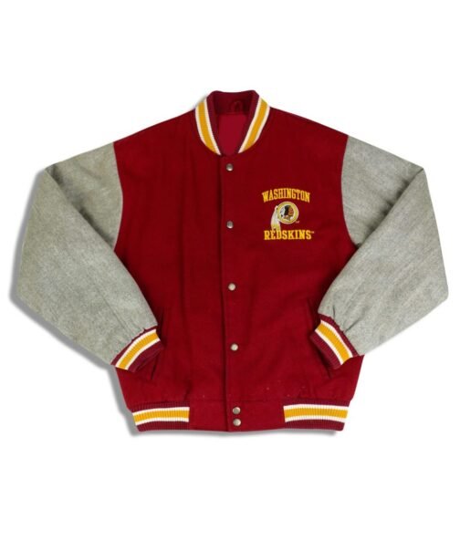 Team Collection 1980’s Washington Redskins Logo Varsity Jacket