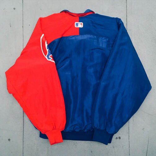 1990’s Chicago Cubs Coach’s Dugout Bomber Jacket - Image 2