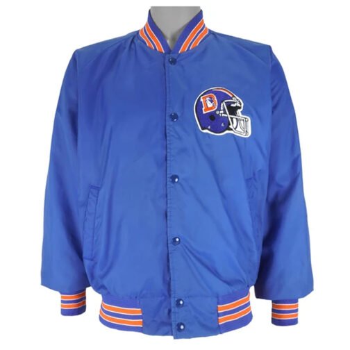 Denver Broncos 1990s Blue Jacket