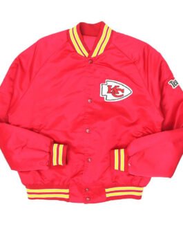 Kansas City Chief Team 1990’s Red Bomber Jacket