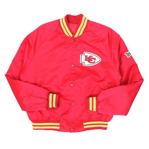 Kansas City Chief Team 1990’s Red Bomber Jacket