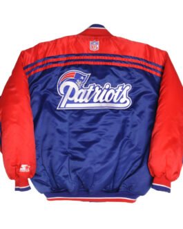1990’s New England Patriots Blue and Red Jacket