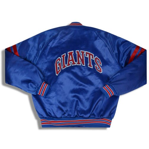 1990’s New York Giants Varsity Satin Jacket - Image 2