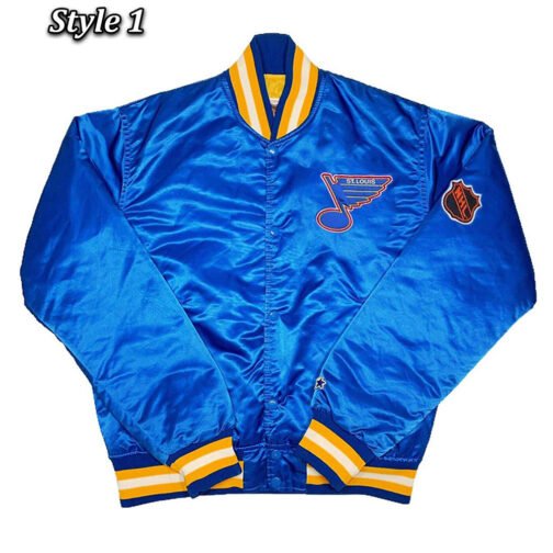St. Louis Blues 1990’s Varsity Satin Jacket