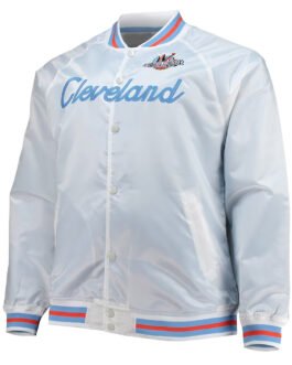 Hardwood Classics 1997 All-Star Game White Satin Jacket
