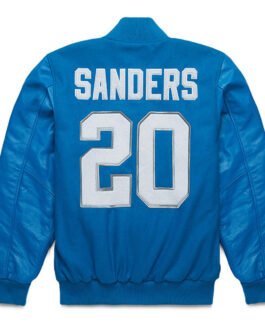 Barry Sanders Detroit Lions Jacket