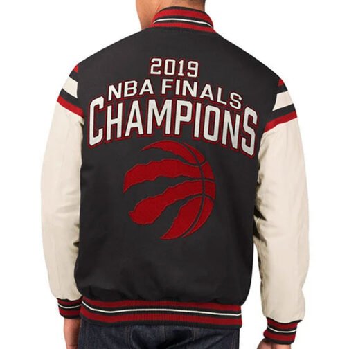 2019 Toronto Raptors NBA Finals Championship Varsity Jacket - Image 4