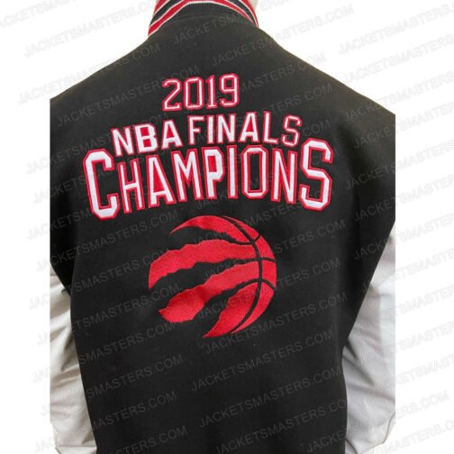 2019 Toronto Raptors NBA Finals Championship Varsity Jacket - Image 8