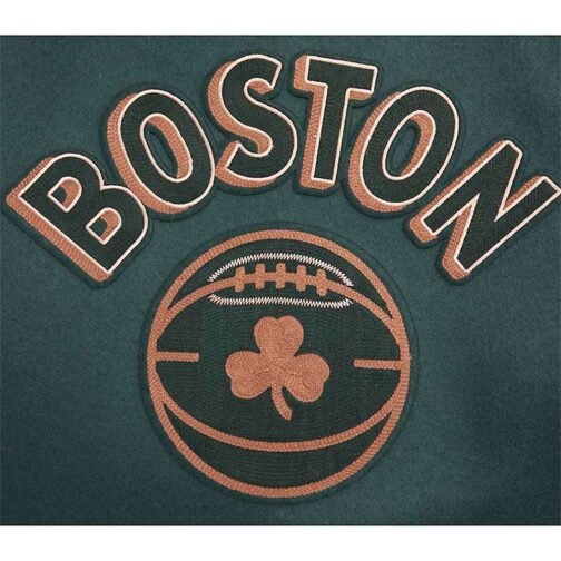2023/24 Boston Celtics City Edition Varsity Jacket - Image 4