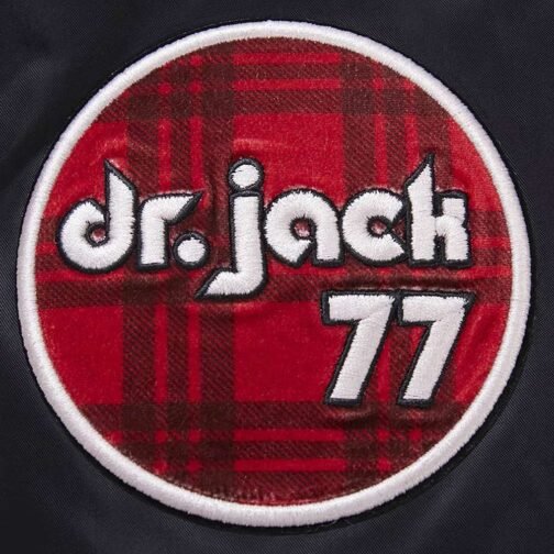 Portland Trail Blazers 2023/24 City Edition Black Satin Jacket - Image 5