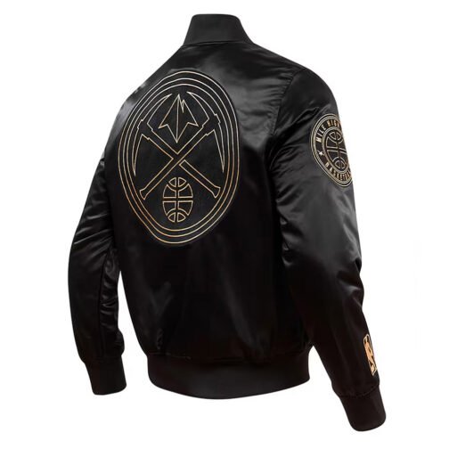 2023 Finals Champions Denver Nuggets Black Jacket - Image 4