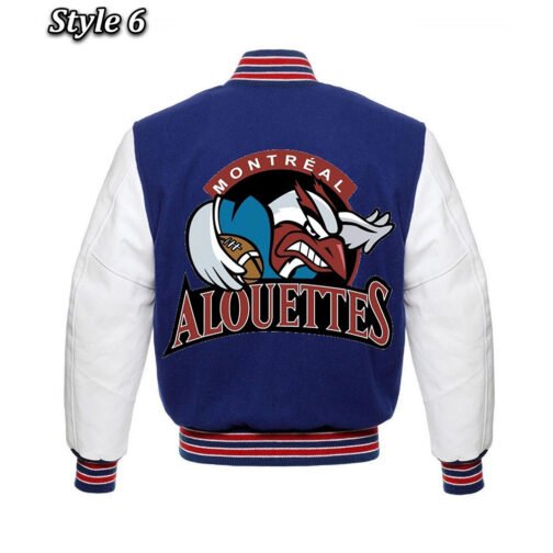 Grey Cup Champions 2023 Montreal Alouettes Varsity Jacket - Image 14