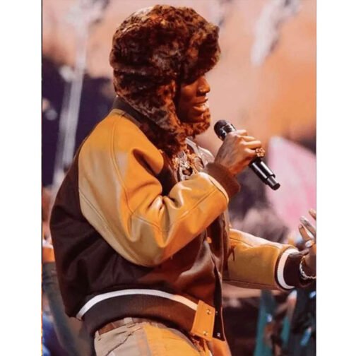Rema 2024 Brit Awards Varsity Jacket - Image 4