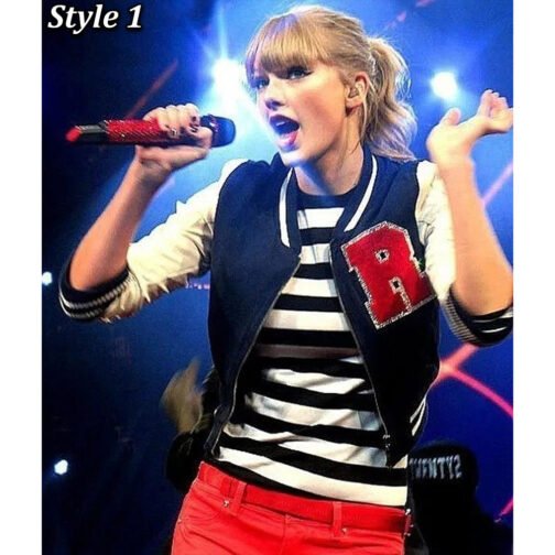 Taylor Swift 22 Concert Letterman Jacket - Image 2