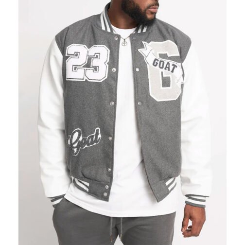 Goat 23 Varsity Jacket - Image 2