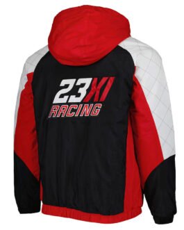 23XI Racing Red/Black The Body Check Pullover Jacket