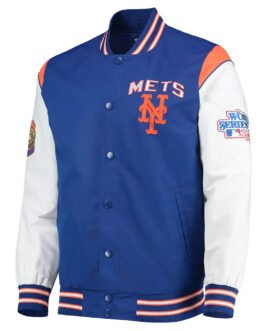 NY Mets Commemorative Royal and Orange Jacket