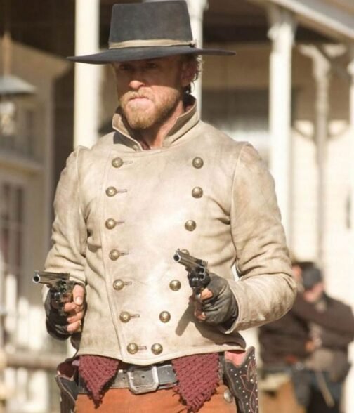 Ben Foster 3 10 To Yuma Leather Jacket - Image 2