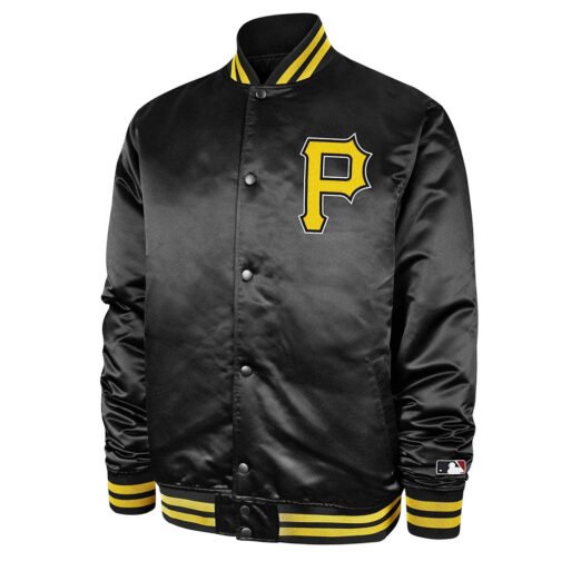 Pittsburgh Pirates 47 Black Bomber Jacket