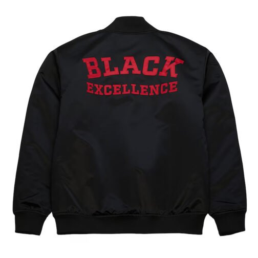 49ers Black Excellence Satin Jacket