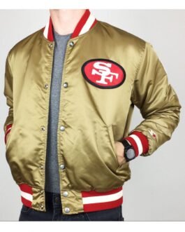 San Francisco 49ers 80s Satin Jacket