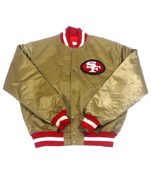 San Francisco 49ers 80s Satin Jacket - Image 10