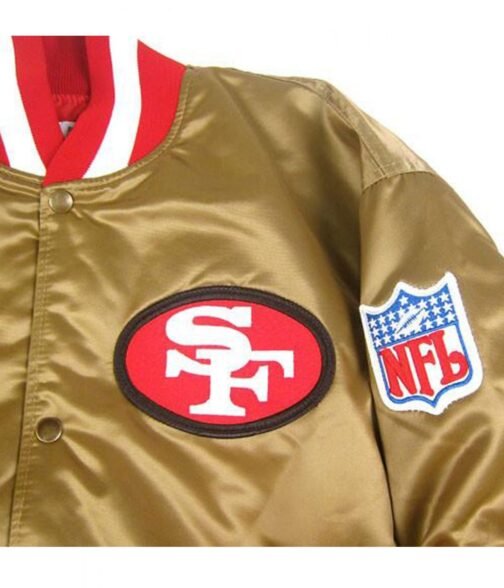San Francisco 49ers 80s Satin Jacket - Image 11