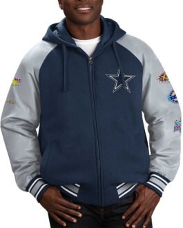 Dallas Cowboys 5X Super Bowl Champions Varsity Jacket
