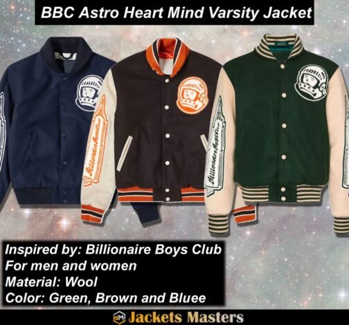 BBC Astro Heart Mind Varsity Jacket - Image 11