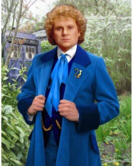 Colin Baker The Sixth Doctor Blue Coat