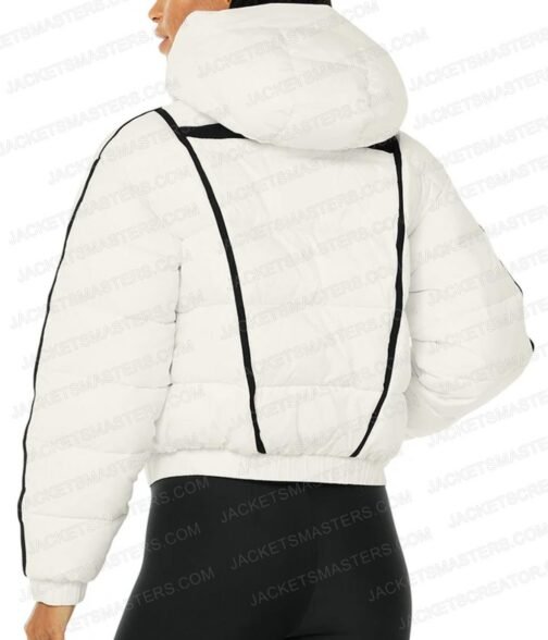 Lucy Hale Alo’s Winter House Hooded Jacket - Image 3